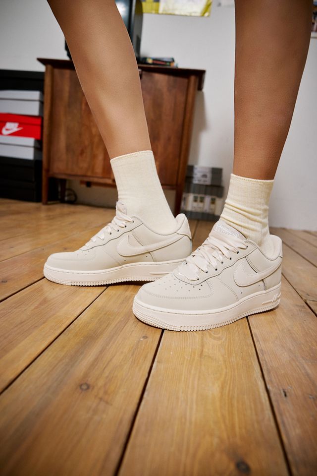 Nike Retro Beige Air Force 1 Trainers #2