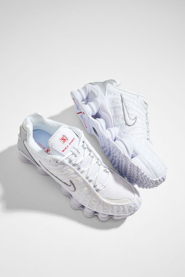 Baskets Nike Shox TL blanches #1