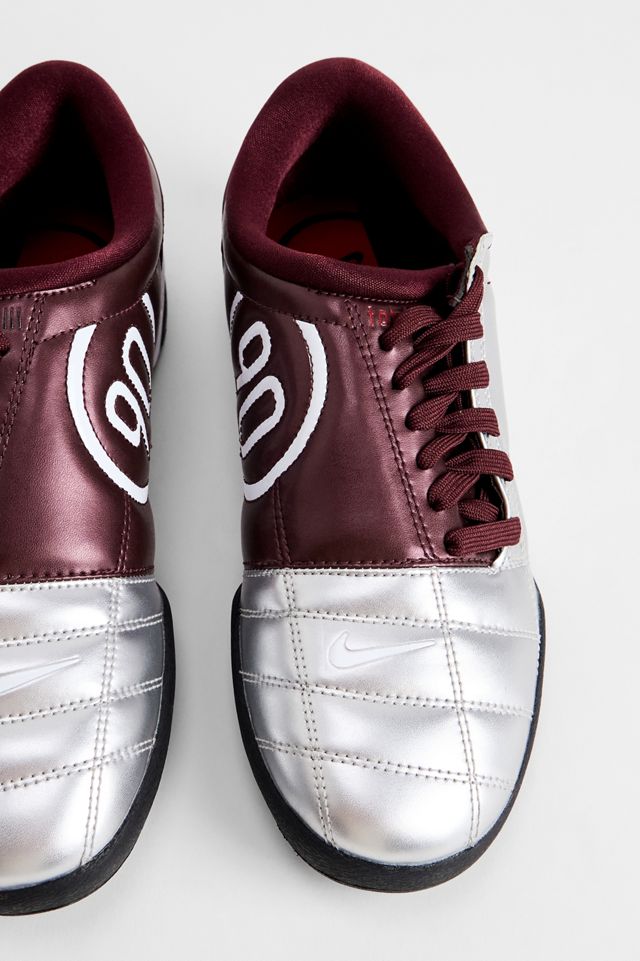 Scarpe da ginnastica Nike T90 Argento Metallizzato e Bordeaux #3