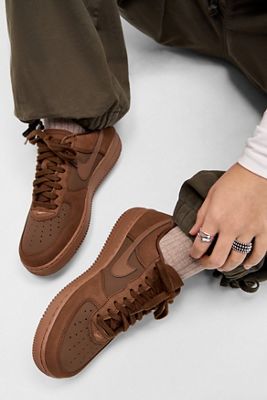 Nike Braune Air Force 1 Sneaker