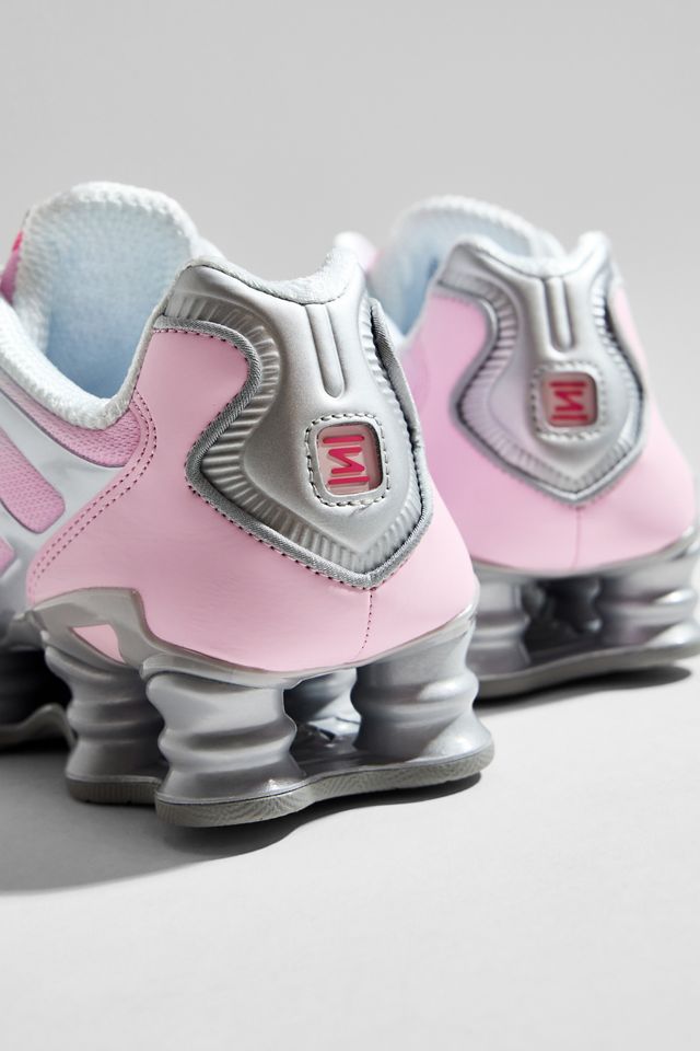 Nike Weiße & Rosa Shox TL Sneaker #1
