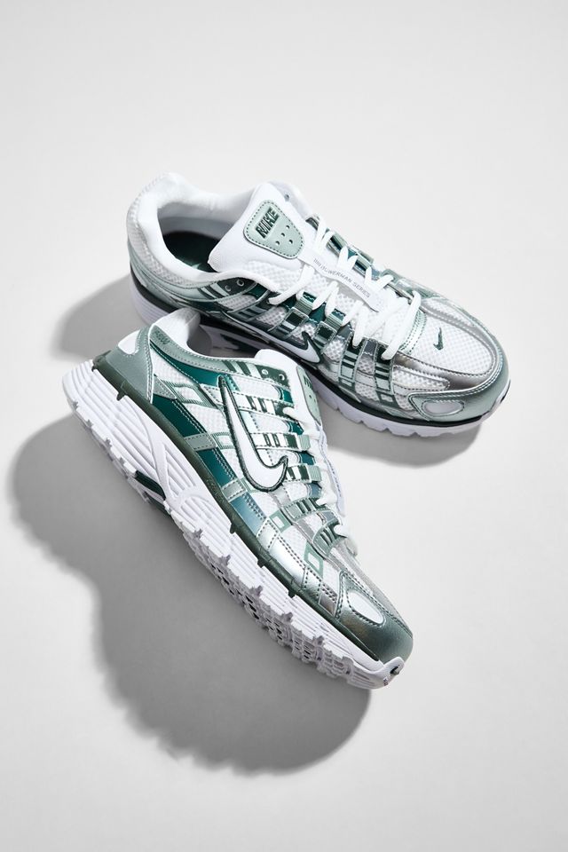 Scarpe da Ginnastica Nike P-6000 Bianche e Verdi #1