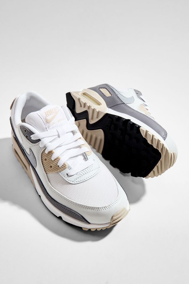 Baskets Nike Air Max 90 Blanches & Beiges #2