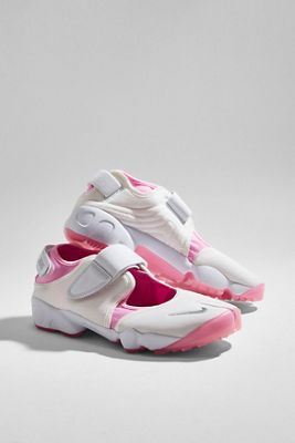 Nike White & Pink Air Rift Trainers