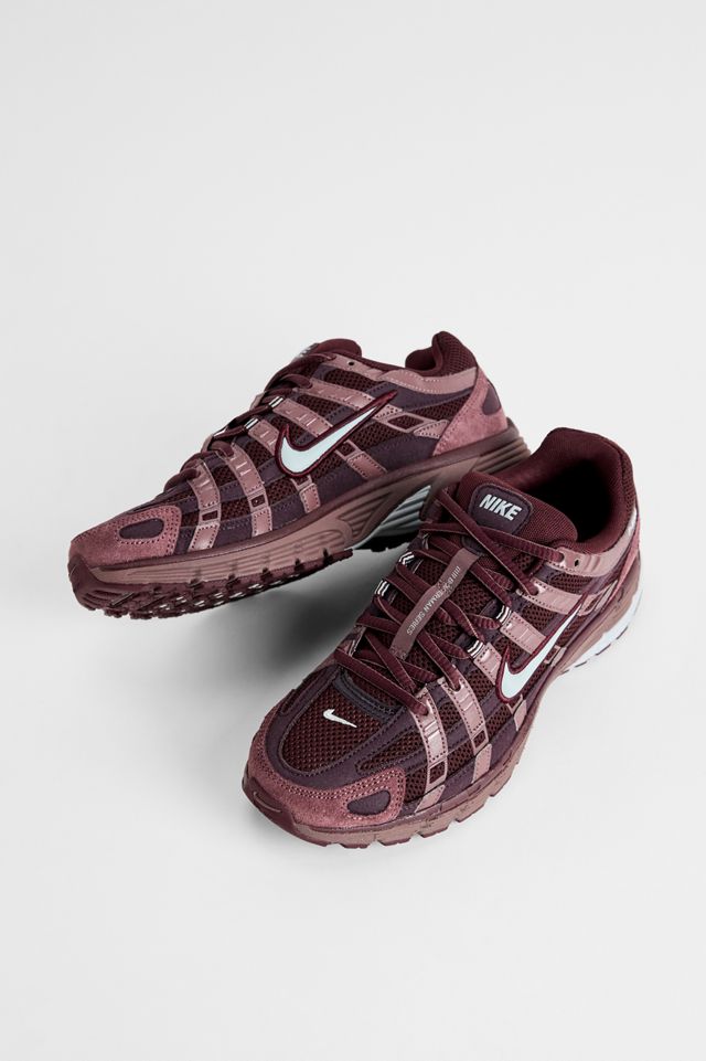 Nike Burgunderrote P-6000 Sneaker #1