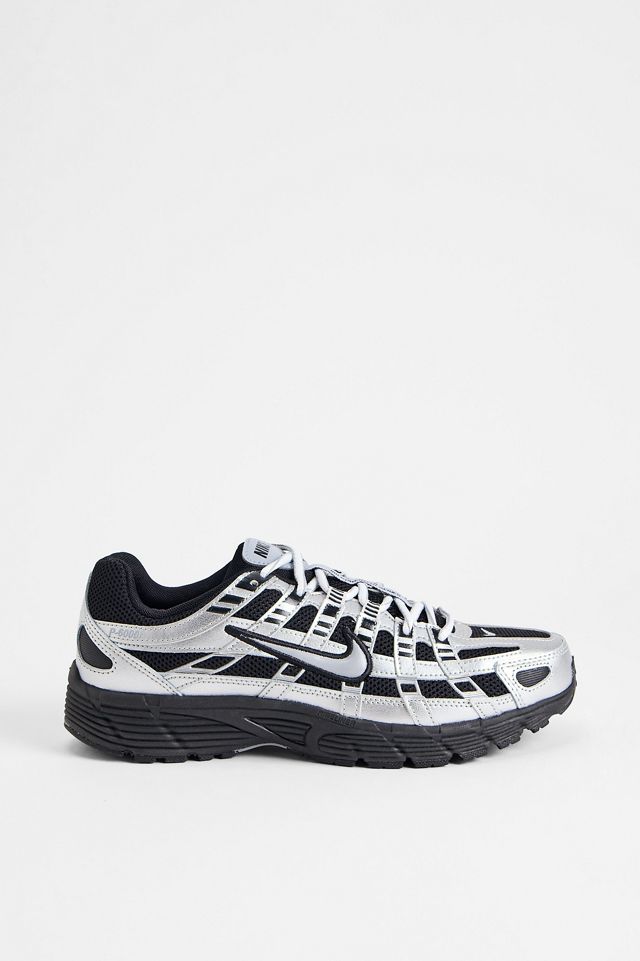 Nike Black & Silver P-6000 Trainers #3