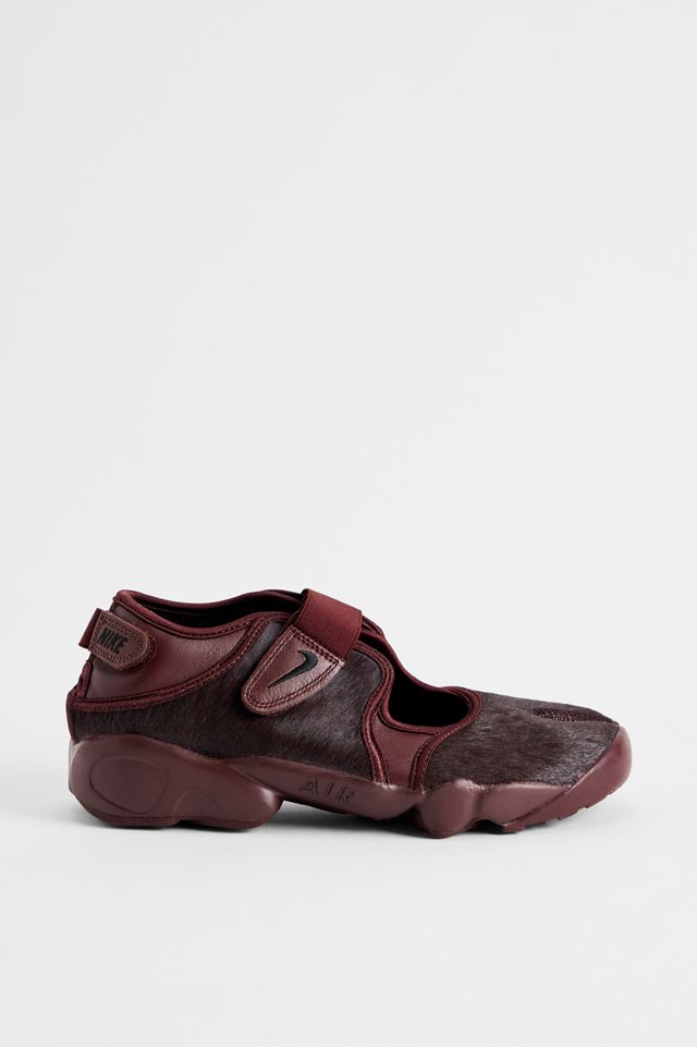 Nike Burgunderrote Air Rift Schuhe #2