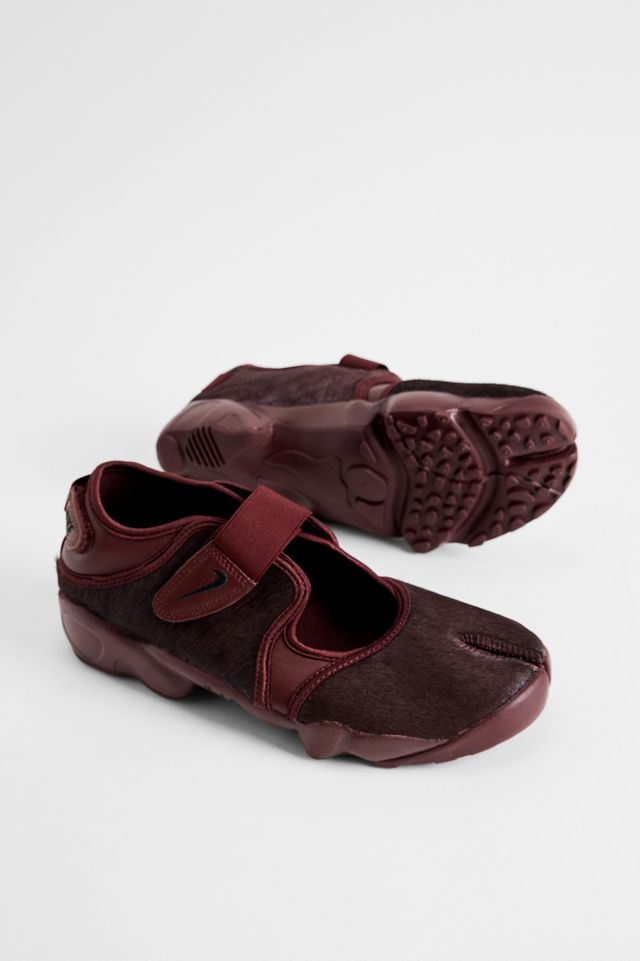 Nike Burgunderrote Air Rift Schuhe #1