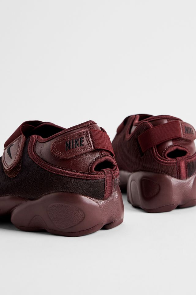 Nike Burgunderrote Air Rift Schuhe #4