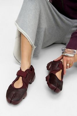 Nike Burgunderrote Air Rift Schuhe