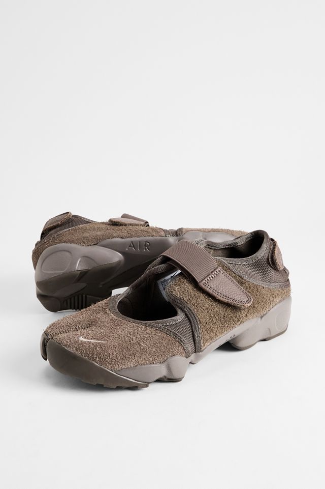 Nike Braune Air Rift Wildlederschuhe #1
