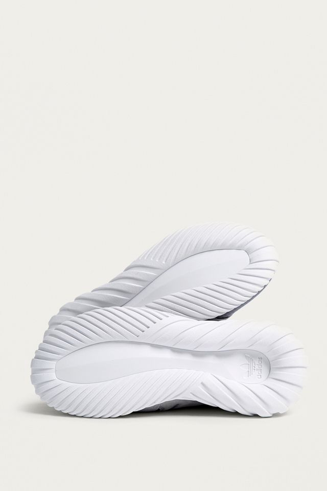adidas Originals Tubular Doom Winter Grey Primeknit Sock Trainers #4