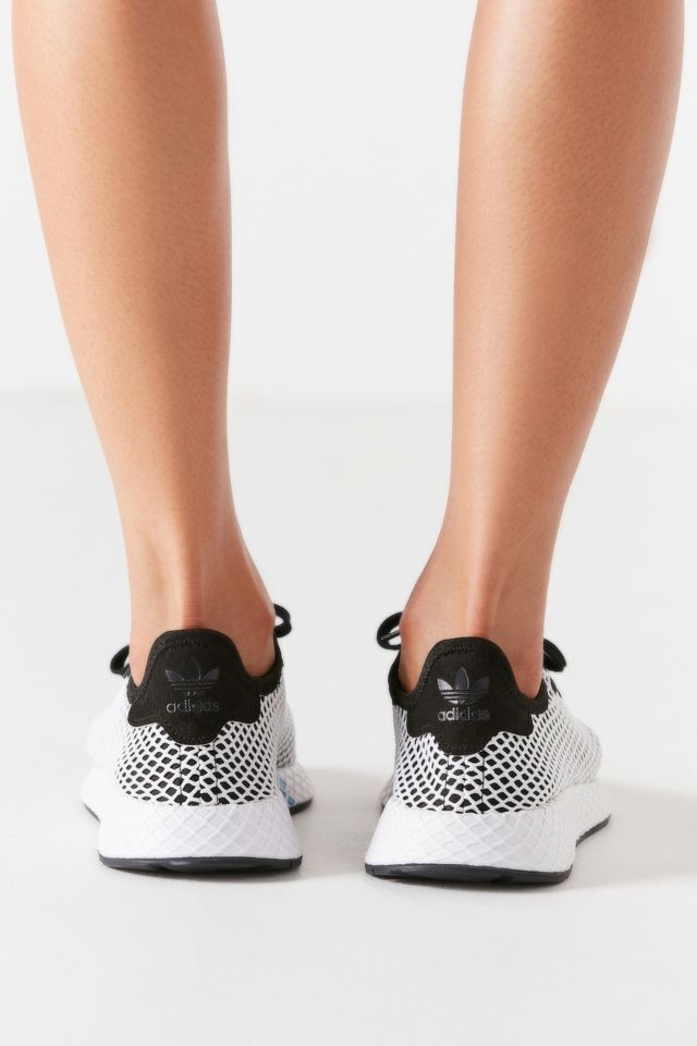 adidas Originals Deerupt Black and White Running Trainers Urban Outfitters UK