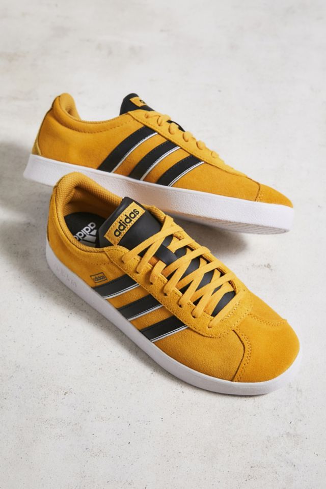 Mens yellow hot sale adidas trainers