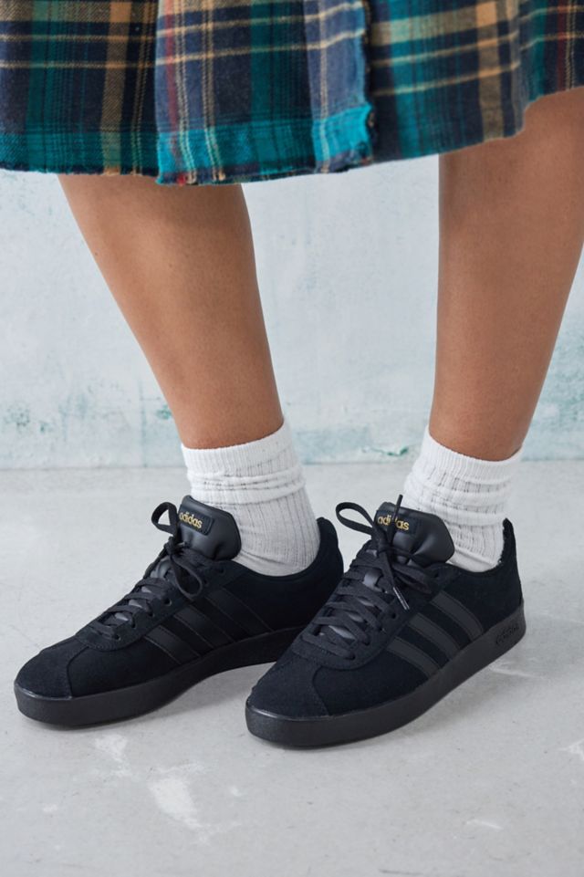 Adidas vl court 2.0 sales black