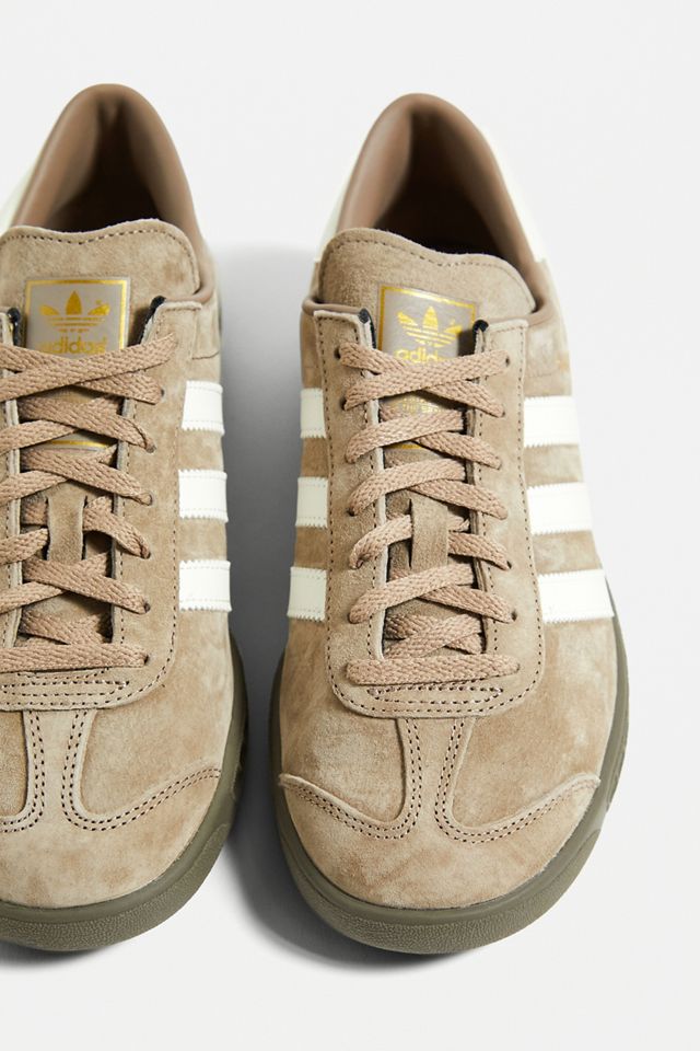 adidas Chalk Brown Hamburg Trainers #2