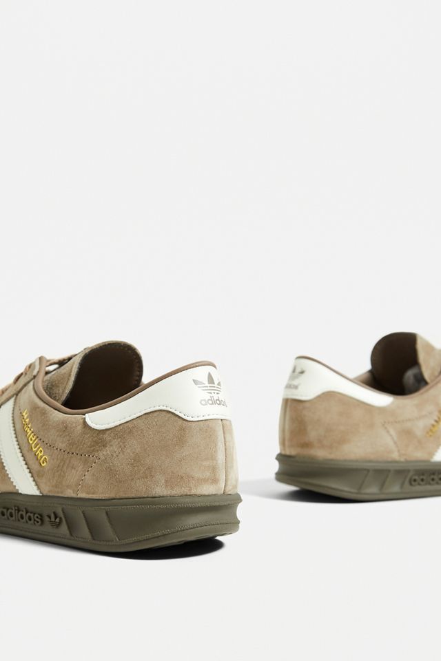 adidas Chalk Brown Hamburg Trainers #3
