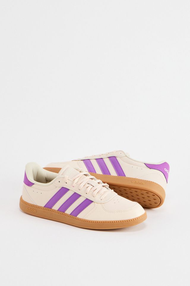Zapatillas adidas Breaknet Cream & Purple #1