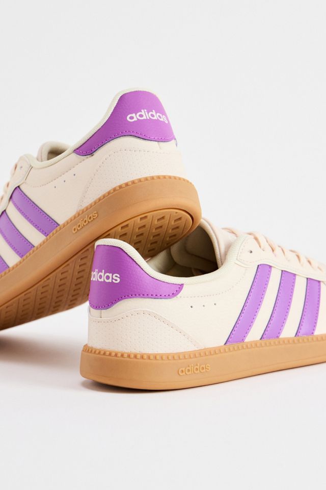 Zapatillas adidas Breaknet Cream & Purple #2