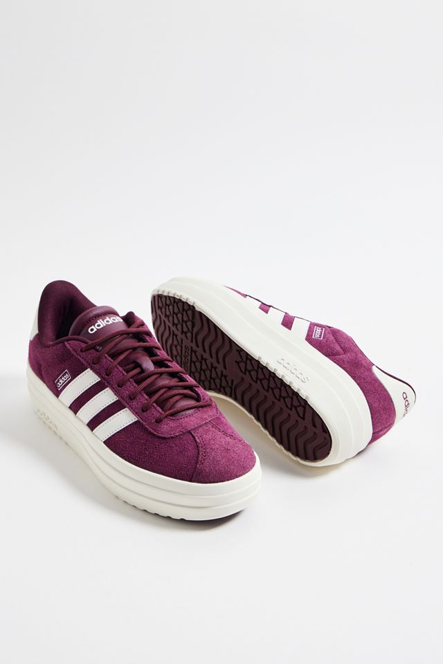 adidas VL Court Burgundy Bold Trainers #1