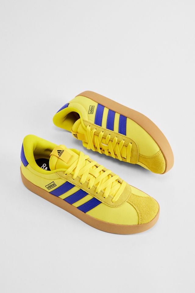 adidas Yellow VL Court 3.0 Trainers #2