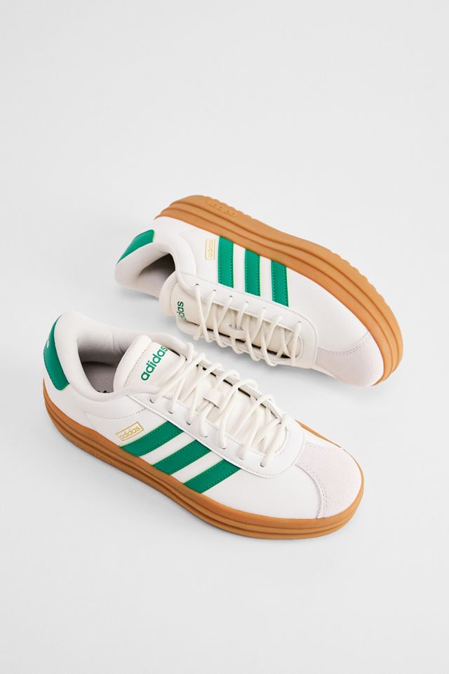 Scarpe da Ginnastica VL Court Bold Bianche e Verdi di adidas #1