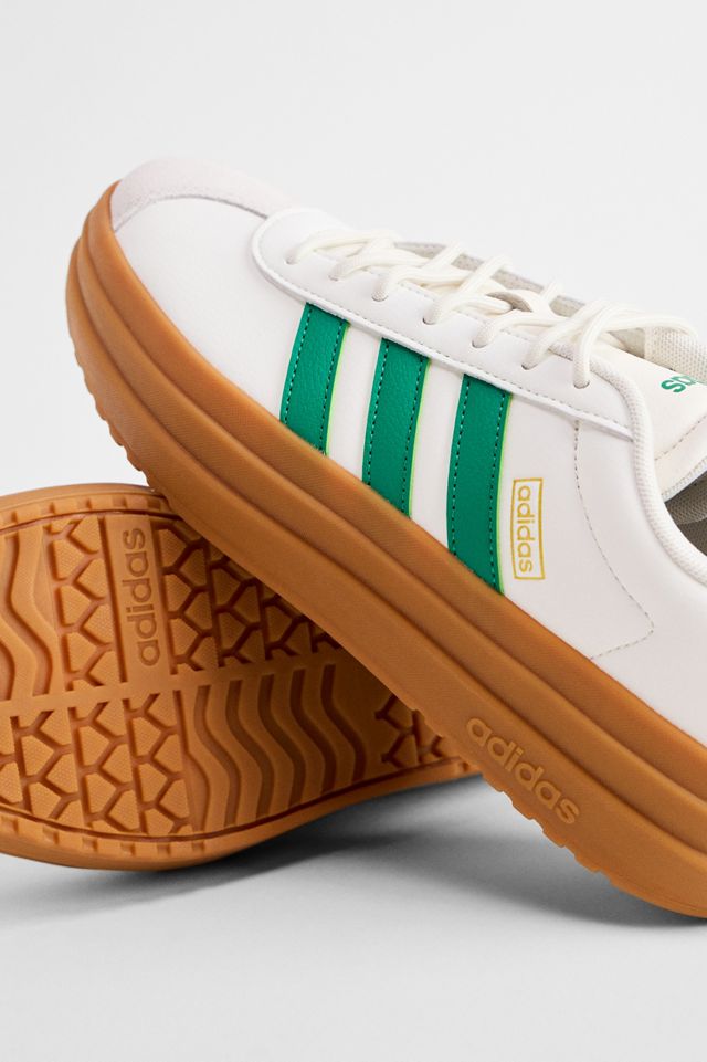 Scarpe da Ginnastica VL Court Bold Bianche e Verdi di adidas #3