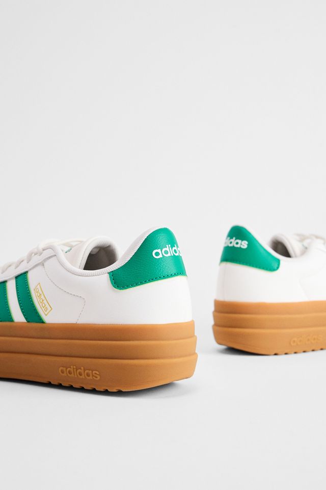 Scarpe da Ginnastica VL Court Bold Bianche e Verdi di adidas #4