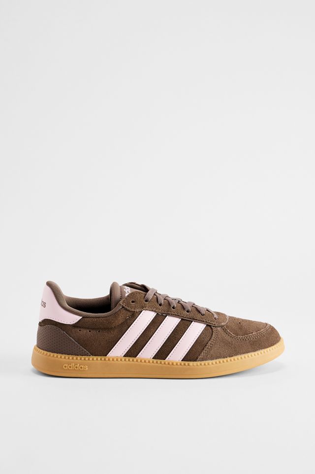 adidas Brown & Pink Breaknet Trainers #1