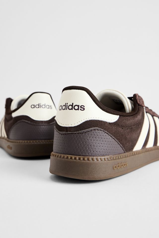 adidas Dark Brown Breaknet Trainers #1