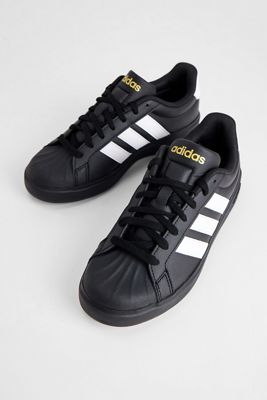 adidas Streettalk Black Low-Top Trainers