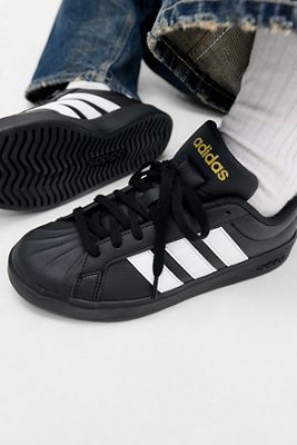 adidas Streettalk Schwarze Low-Top Sneaker