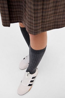 Adidas Weiße Grandcourt Slip-On-Sneaker