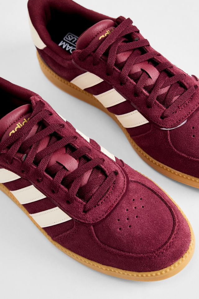 adidas Burgunderrote Breaknet Sneaker #1