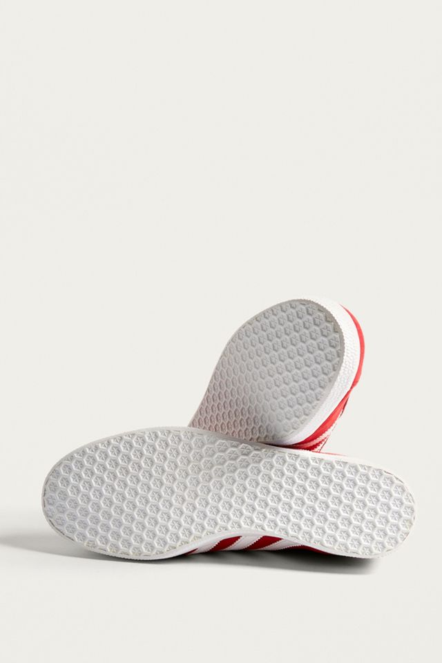 adidas Originals Gazelle Red Suede Trainers #5