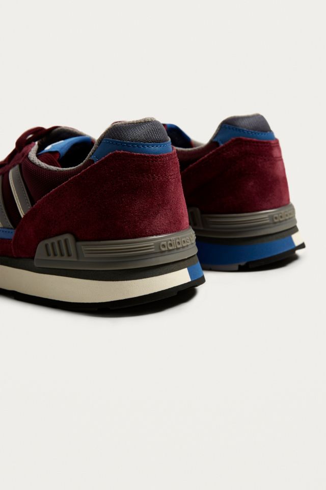 Adidas originals 2024 quesence maroon trainers