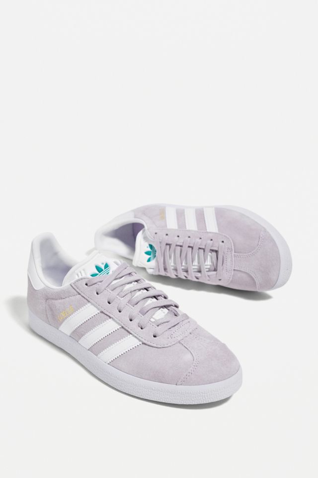 Adidas originals - gazelle - baskets outlet avec semelle en caoutchouc foncé - lilas