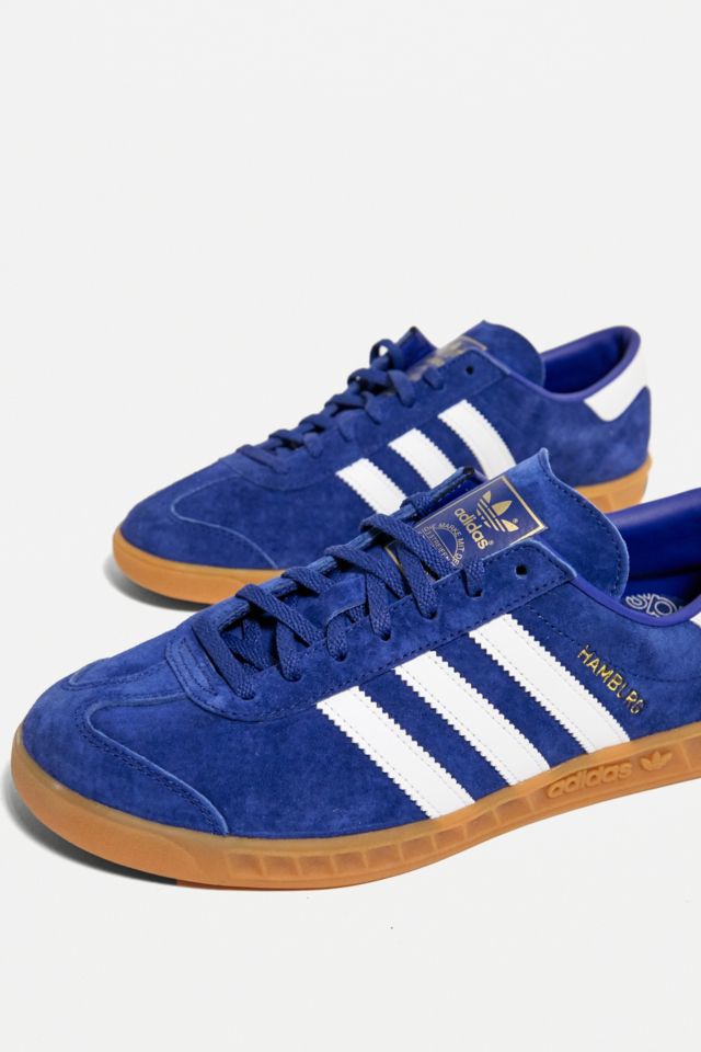 Adidas blue outlet hamburg trainers