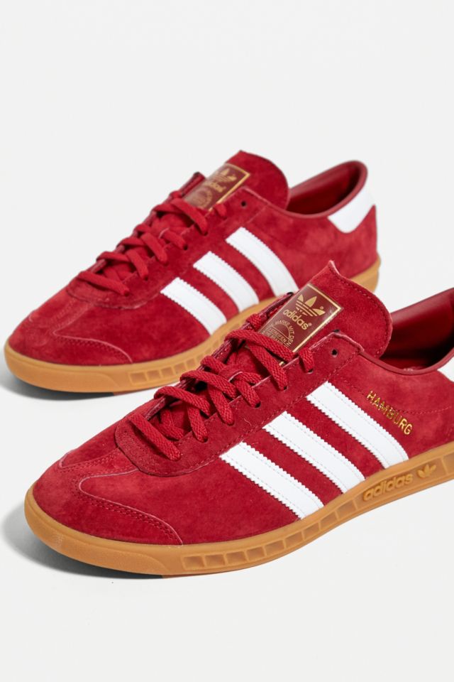 adidas Red Hamburg Trainers