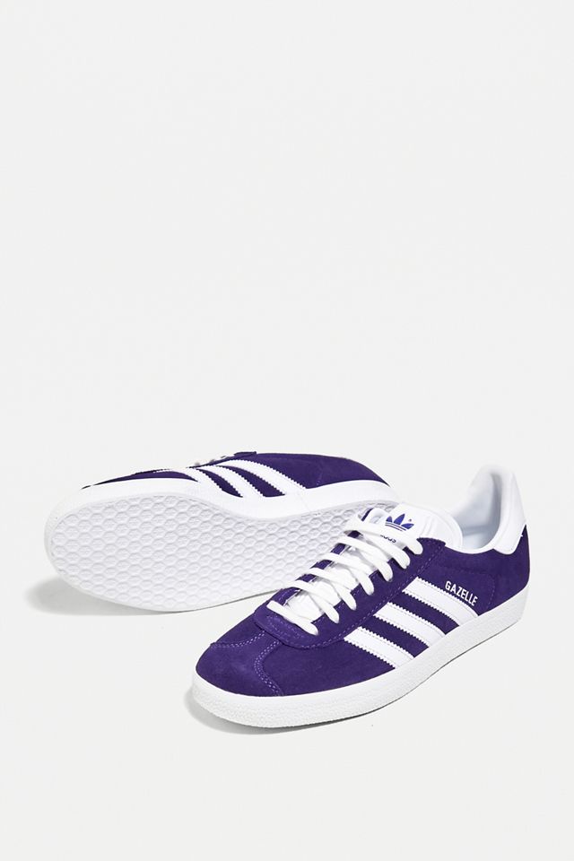 Adidas - Baskets Gazelle en daim violet #3