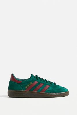 adidas Green & Burgundy Handball Spezial Trainers | Urban Outfitters UK