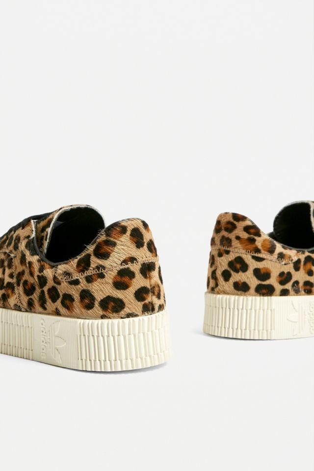 Adidas on sale sambarose leopard