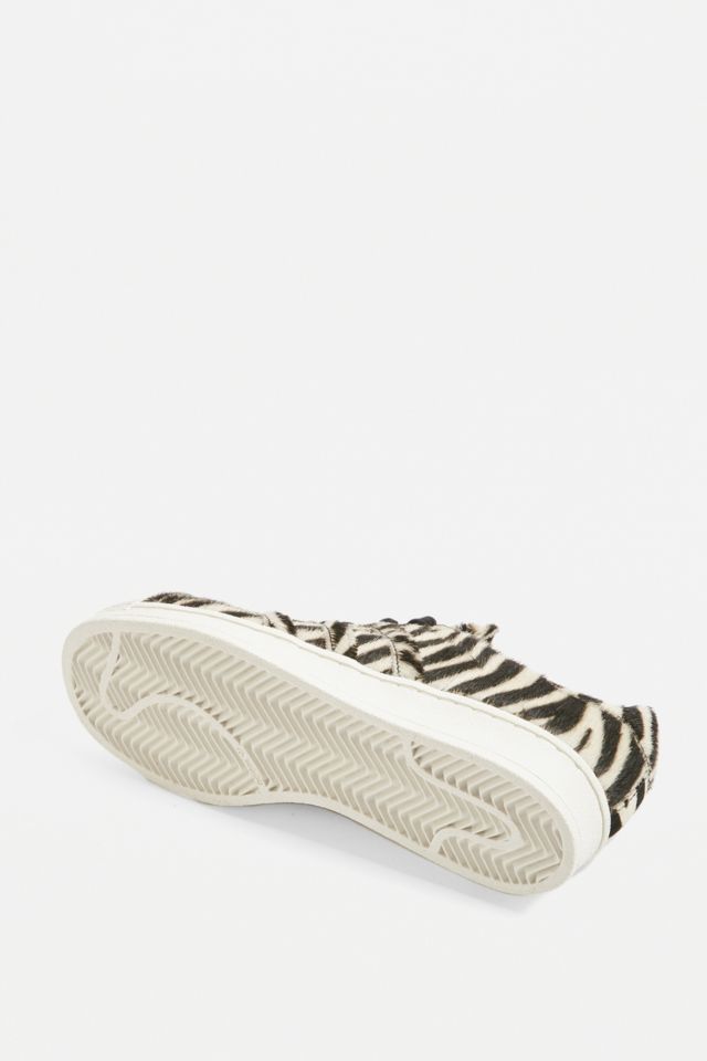 Adidas originals superstar hot sale trainers in zebra print