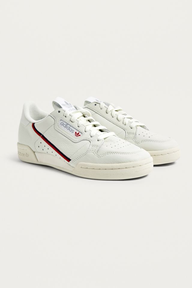 adidas Originals Continental 80 White Trainers | Urban Outfitters UK