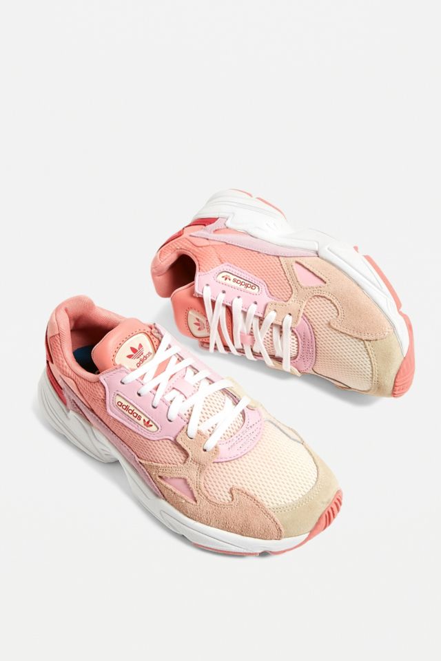 Adidas originals falcon pale pink trainers sale