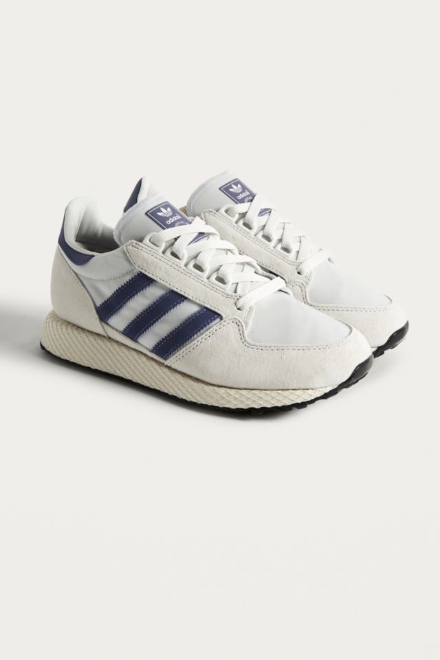 adidas Originals Forest Grove Crystal White Trainers Urban Outfitters UK