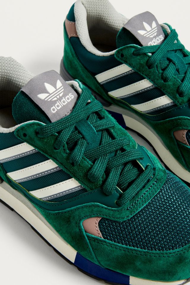 Adidas originals quesence discount collegiate green trainers