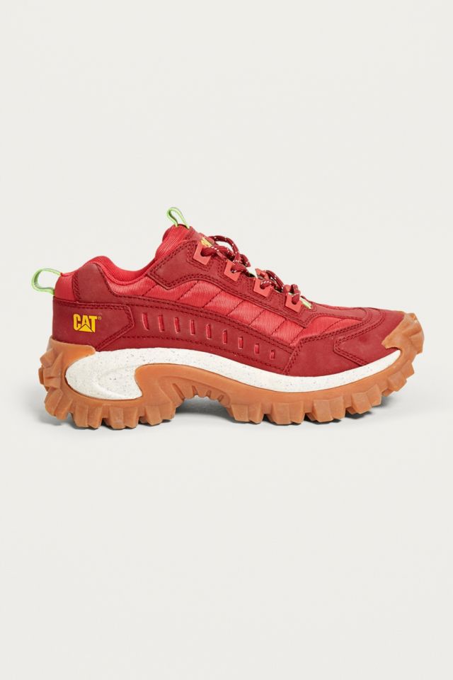 CAT Footwear Intruder Biking Red Trainers