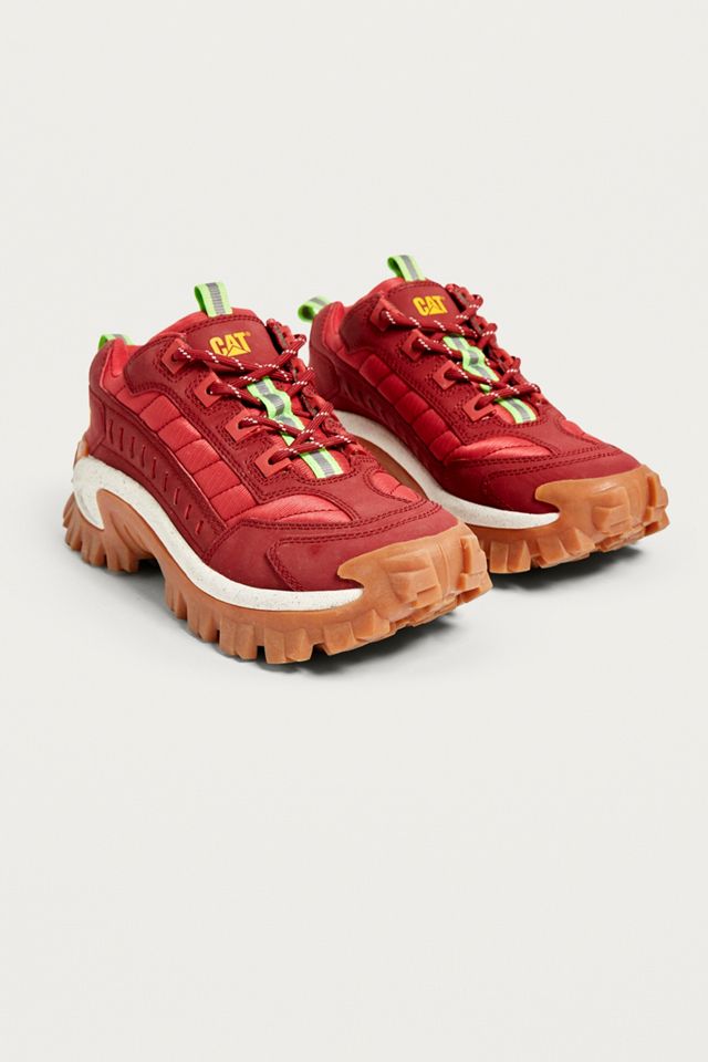 CAT Footwear Intruder Biking Red Trainers #1