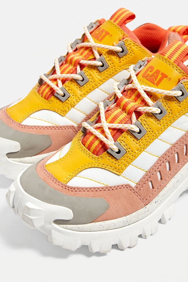 CAT Footwear - Baskets Intruder 2 jaunes et roses #4